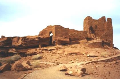 2002-02-17 2  Wukoki Pueblo, Wupatki, Arizona