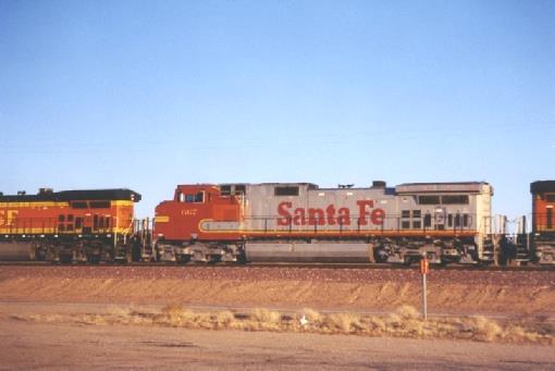 2002-02-23 1 A Santa Fe engine passes us near Goffs, California