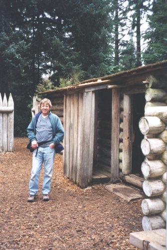 2002-03-30 1 Adrian at Fort Clatsop, Oregon